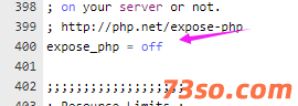 隐藏HTTP响应头中php版本的方法